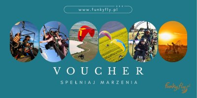 Voucher - Lot Motoparalotnią 20min